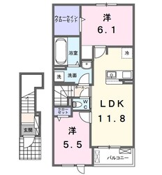 プラーンドルXVIIの物件間取画像